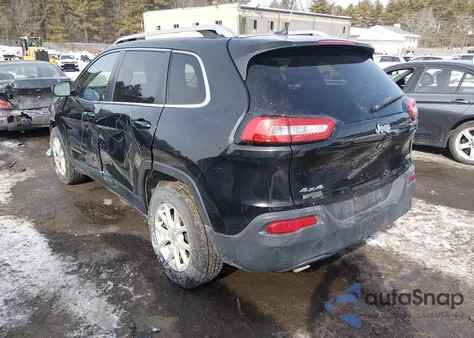 2015 Jeep Cherokee Latitude z USA, uszkodzony, nr VIN 1C4PJMCBXFW614902